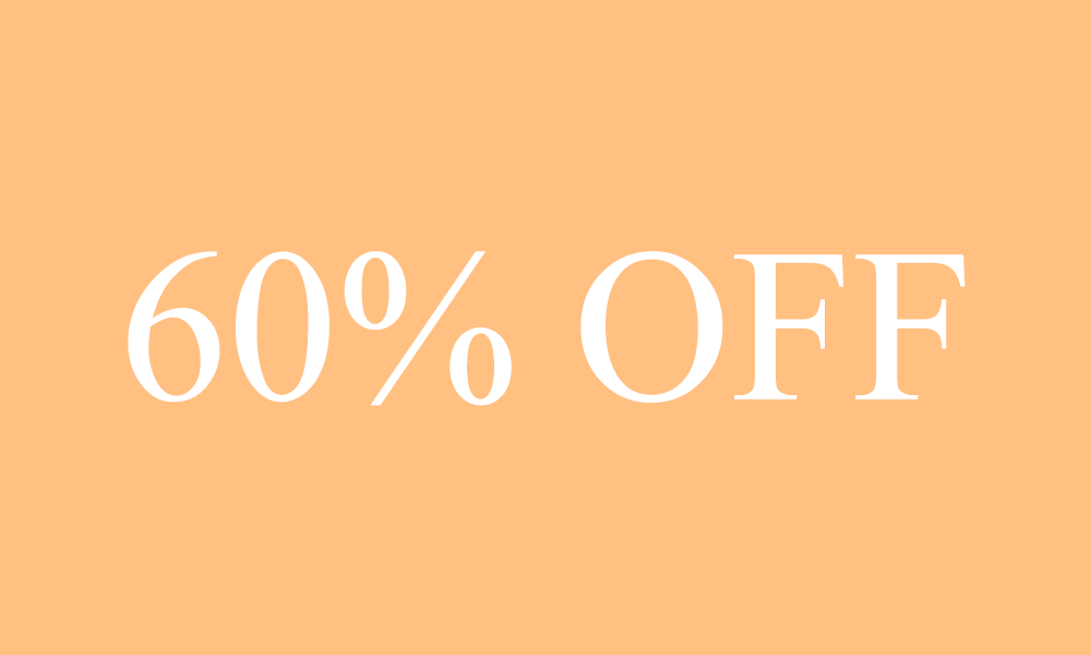 60% Off 60% Off
