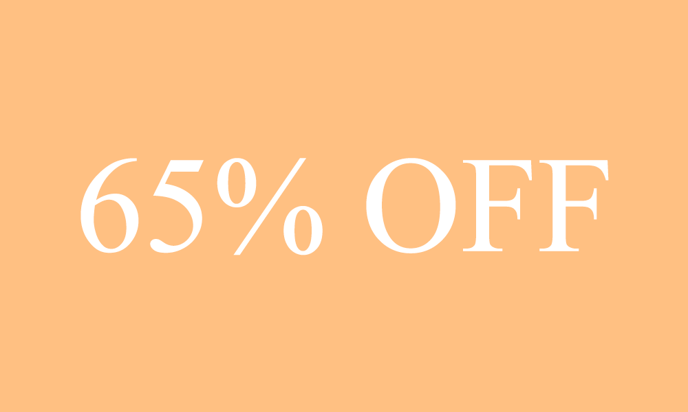 65% Off 65% Off
