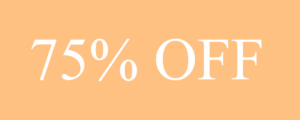75% Off 75% Off