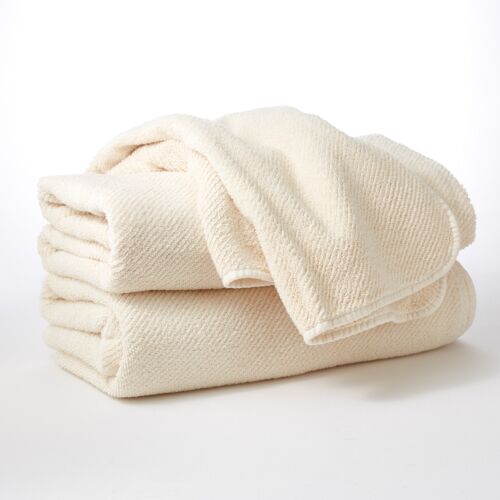 Abyss & Habidecor Twill Towel Collection Ecru (101)