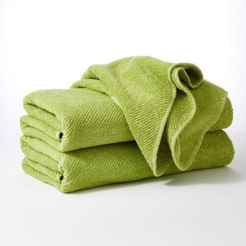 Abyss & Habidecor Twill Towel Collection Apple Green (165)