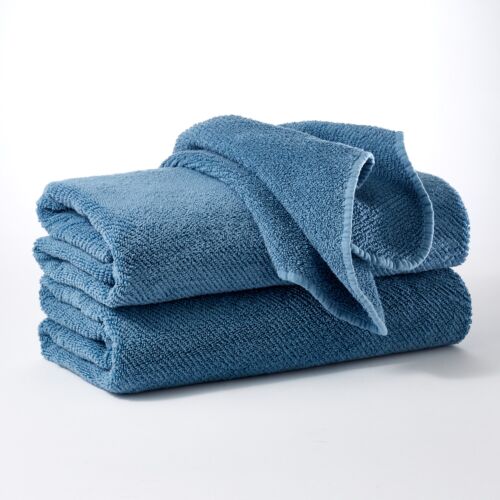 Abyss & Habidecor Twill Towel Collection Bluestone (306)