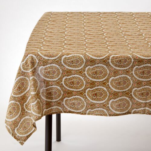 D'Ascoli Echoes Of The Steppe Tablecloth Darya Gold