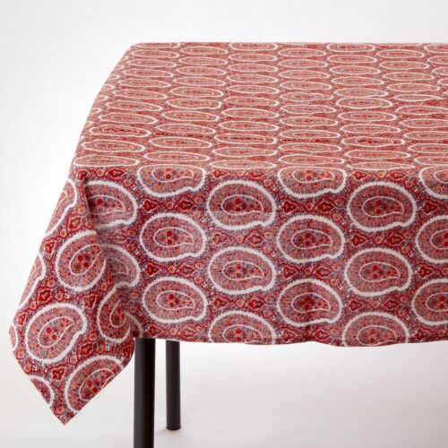 D'Ascoli Echoes Of The Steppe Tablecloth Darya Red