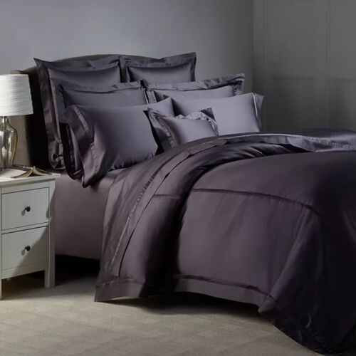 Matouk Nocturne Charcoal Bed Collection