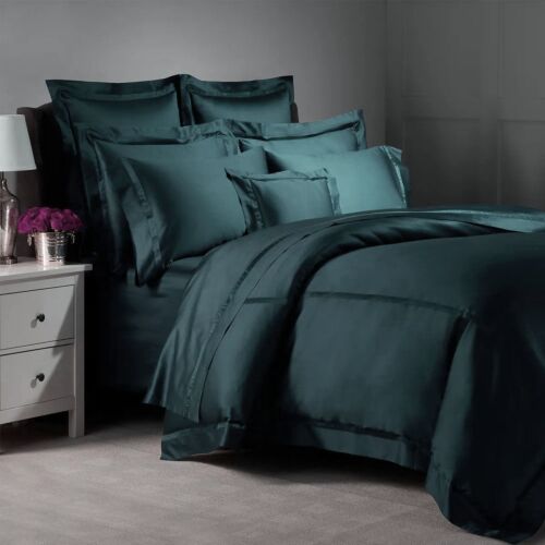 Matouk Nocturne Deep Jade Bed Collection