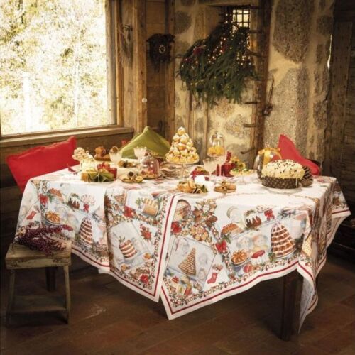     Italian Noel Gourmand Tablecloth