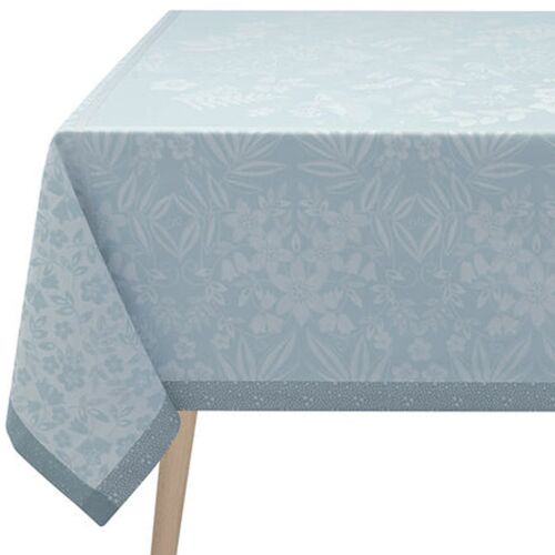 French Poesie Blue Tablecloth