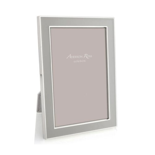 Addison Ross Enamel & Silver Chiffon Frame 8x10"