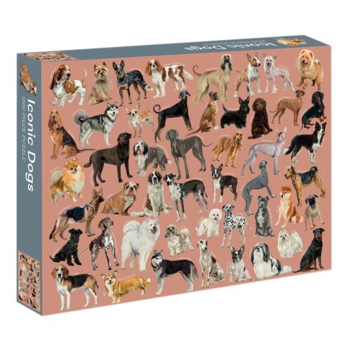 Artisan Puzzle Iconic Dogs 1000-Piece