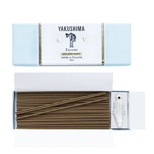 Astier de Villatte Incense Box Yakushima & Flower Incense Holder Set