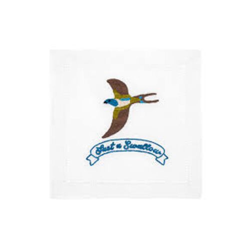 August Morgan Cocktail Napkin Just a Swallow