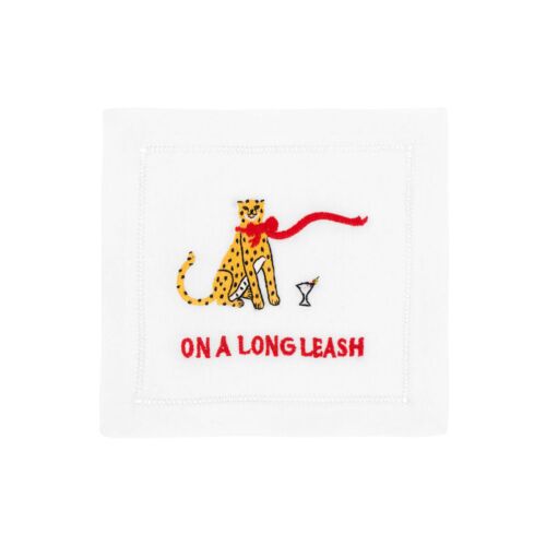August Morgan Cocktail Napkin On A Long Leash