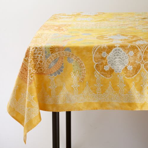 Beauville Rialto Yellow (Col.26) Tablecloth 67x122"