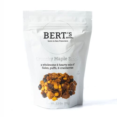 Bert's Bites Crunchy Maple Snack Bag