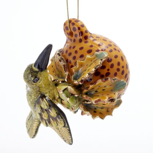 Ardmore Ceramic Hanging Ball Bird
