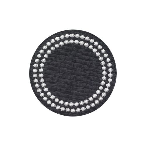 Bodrum Coaster Pearls Black & White
