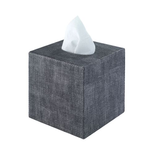 Bodrum Luster Smoke Tissue Box