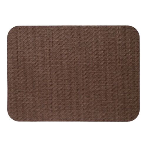 Bodrum Placemat Wicker Chocolate Oblong 