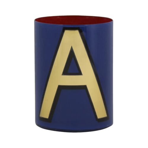 Bridie Hall Alphabet Pencil Cup A Navy
