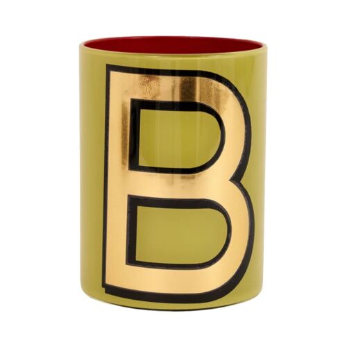 Bridie Hall Alphabet Pencil Cup B Pea