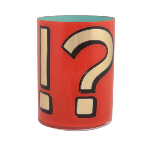 Bridie Hall Alphabet Pencil Cup !? Red