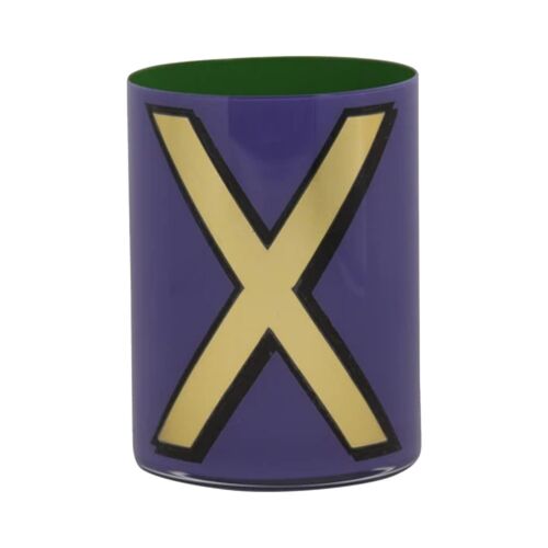 Bridie Hall Alphabet Pencil Cup X Purple