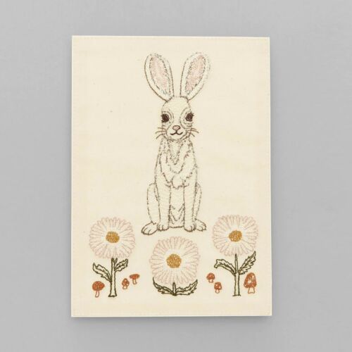    Coral & Tusk Stationery Bunny & Daisies Card