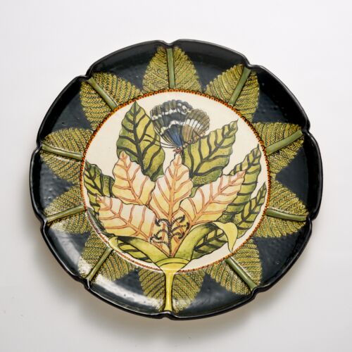 Ardmore Ceramic Plate Butterfly