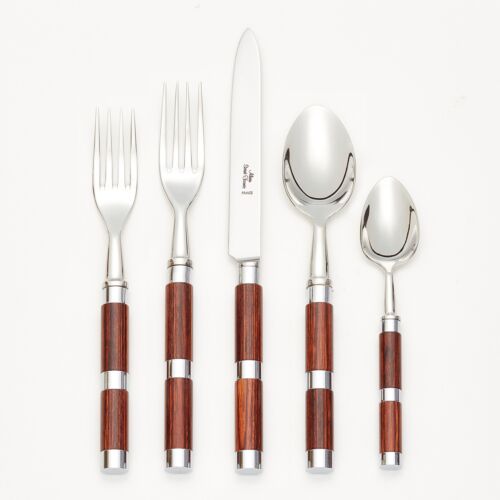French Flatware Carla Rio Stainless 5-Piece Setting