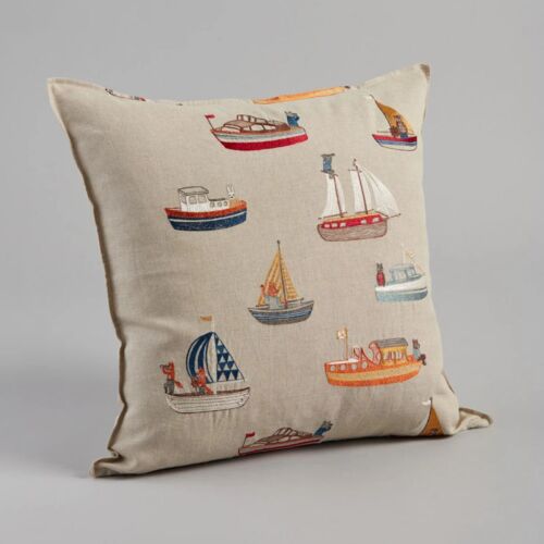 Coral & Tusk Pillow Boats Pattern 20"