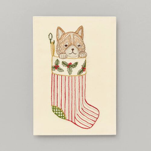 Coral & Tusk Stationery Stocking Cat Card