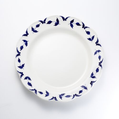 Este Ceramiche Foglioline Blue Dinner Plate