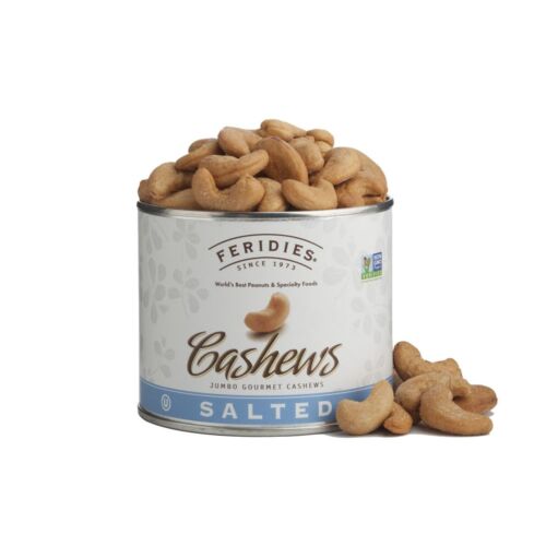 Feridies Salted Cashews Can 9oz