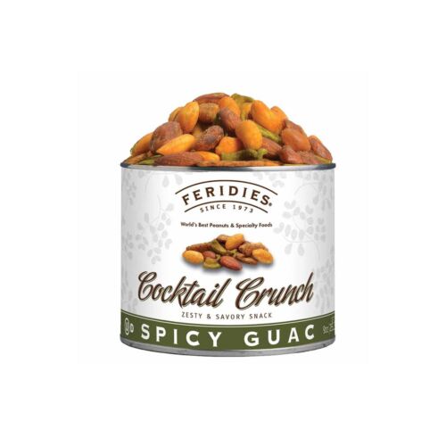Feridies Spicy Guac Cocktail Crunch Snack Mix Can 9oz