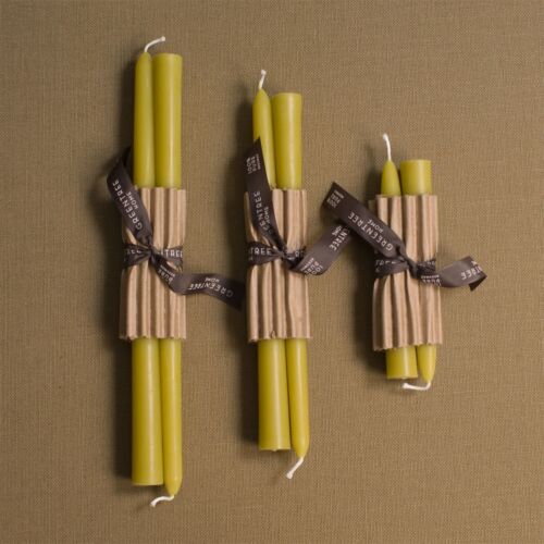 Greentree Home Everyday Tapers Set/2 Bamboo 12"