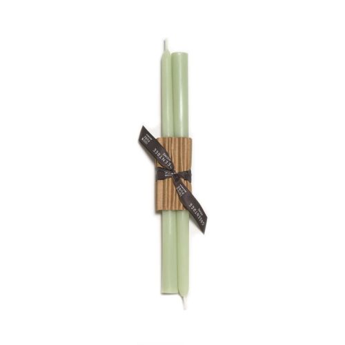 Greentree Home Everyday Tapers Set/2 Celadon 12"