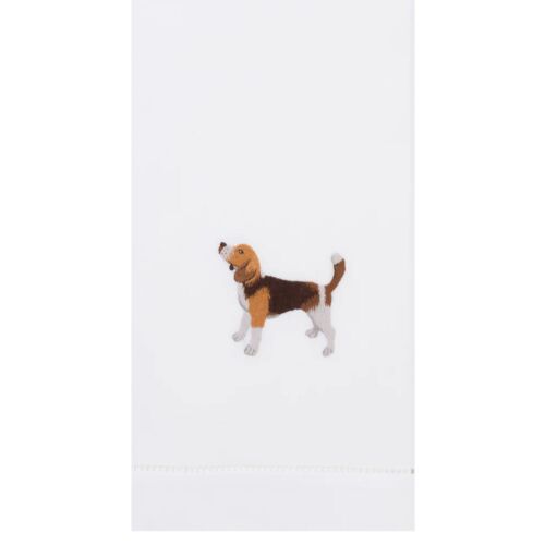 Henry Handwork Towel Dog Beagle