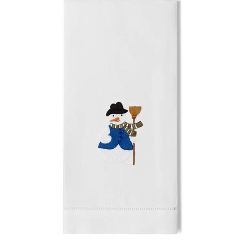 Henry Handwork Towel Snowman