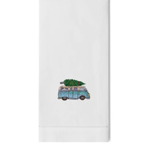 Henry Handwork Towel VW Bus Tree