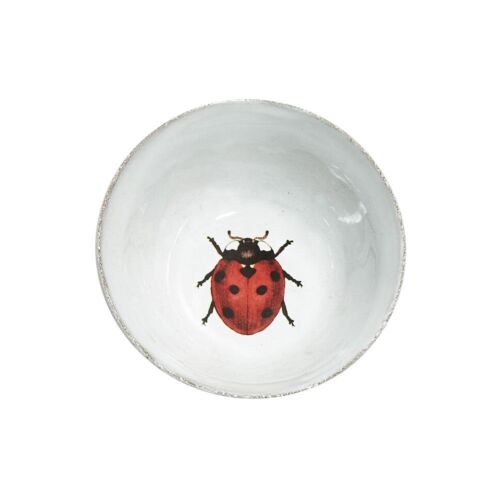 John Derian Ladybug Soup Plate