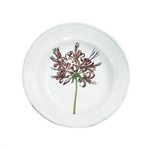 John Derian Floral Soup Plate Guernfey Lily