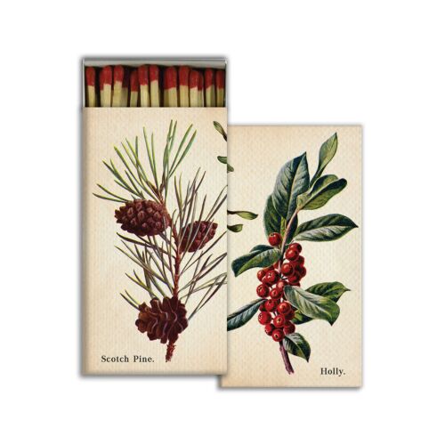 Match Box Pine, Holly & Mistletoe