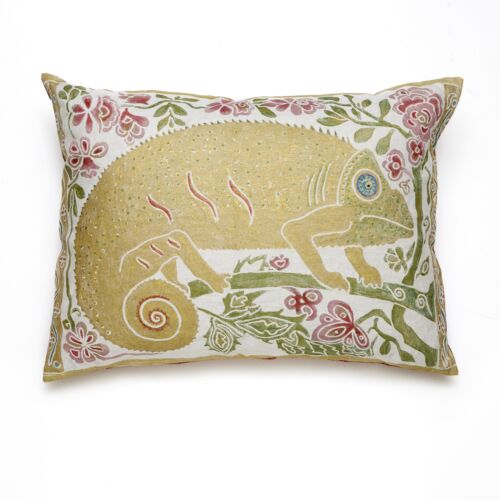 Mirella Chameleon Linen Pillow 21x29"