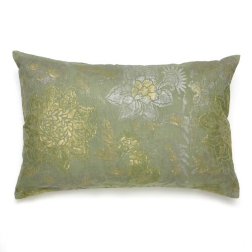Mirella Floral Linen Pillow 15x25"