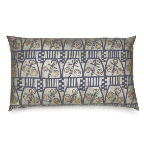 Mirella Spiral Swords Linen Pillow 19x32"