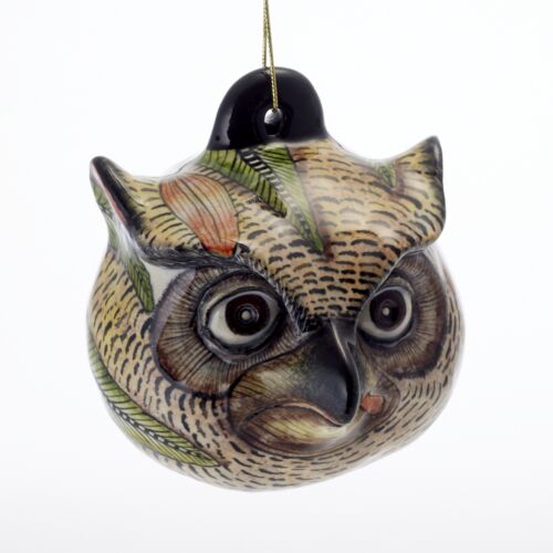Ardmore Ceramic Hanging Ball Owl