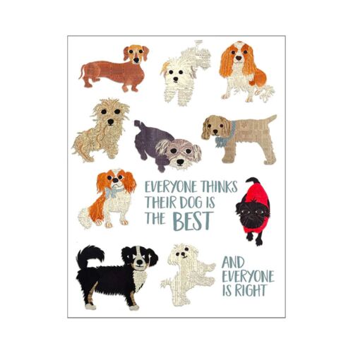 Paste Stationery Everyone Thinks Their Dog Is The Best Card