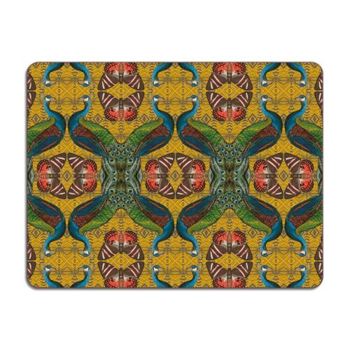 Avenida & Patch NYC Peacocks Placemat