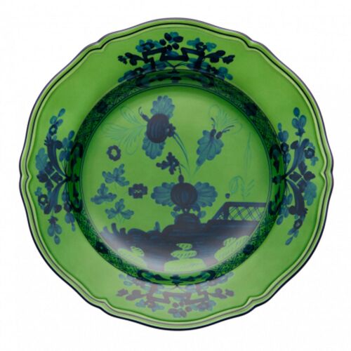 Ginori Oriente Italiano Malachite Platter